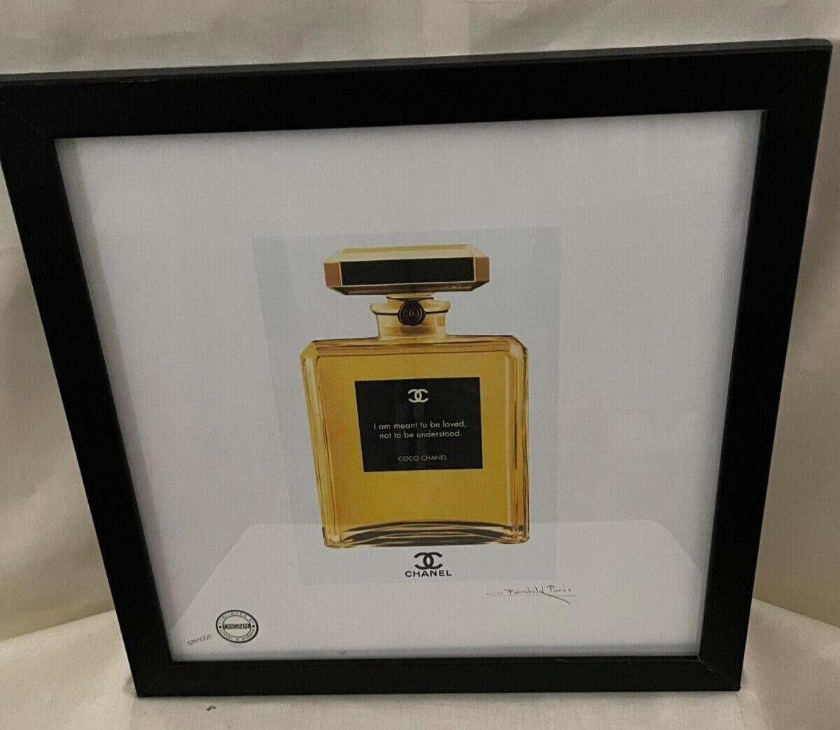 Coco Chanel Paris Art Print Signed Fairchild Paris #129/1000
