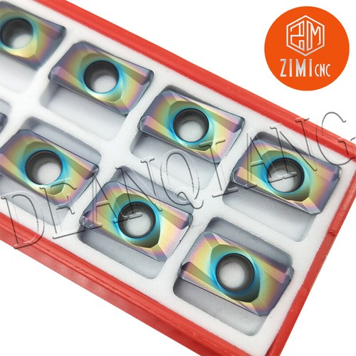 Inserto de carburo 10 piezas APMT1604PDER-H ZM1135 para mecanizado aleación de titanio acero inoxidable - Imagen 4 de 6