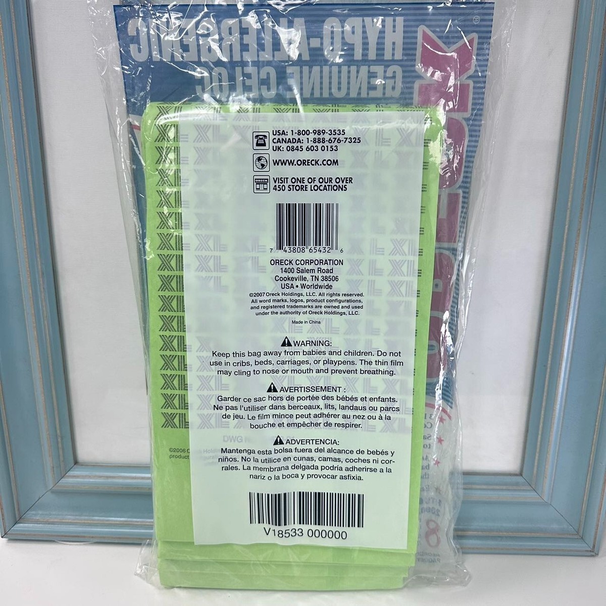 25 Pack Vacuum Bags For Oreck Type CC – Compatible With XL, XL2, XL7, XL21 Upright Vacuums - View #7