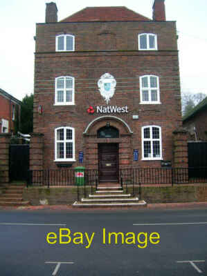 Photo 6x4 Nat West Bank, Station Road Pulborough Purpose built bank erect c2006