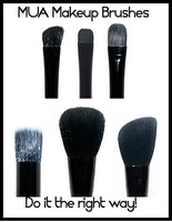MUA MAKEUP Professional BRUSH FOUNDATION BLENDING BLUSHER CONTOURING STIPPLING 