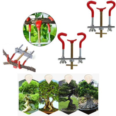 2x Garten Pflanzen Baum Bonsai Werkzeug Ast Stamm Moderator Biegen Schnitt Set