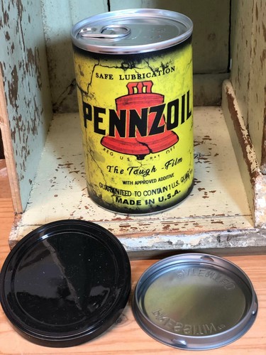 Vintage, Replica, motor oil, cans Rusty, Motoring, Tin Can, Man Cave Gift, - Picture 38 of 42