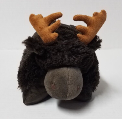 HOT Tiny Moose Pillow Pet Moose Pillow Pets Pee Wees Brown 11