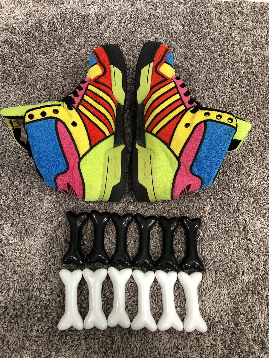 Adidas Wings x Jeremy Scott Rainbow Wings & Bones, G61380, Size