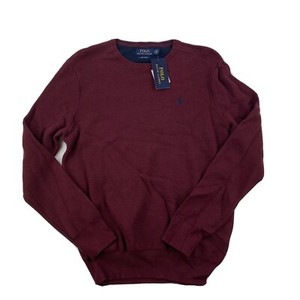 polo ralph lauren men's cotton textured crewneck sweater