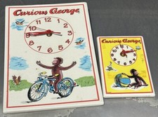 1977 Vintage Curious George Clock