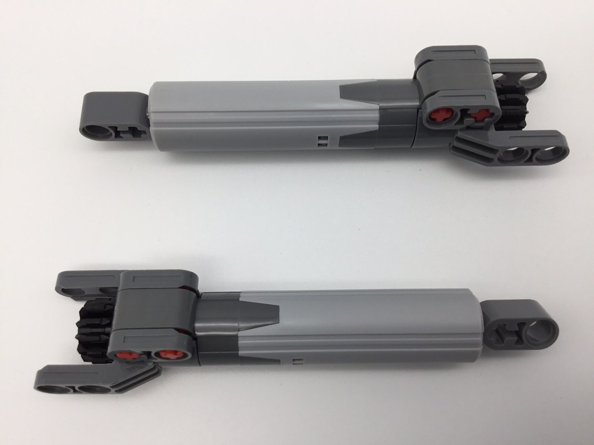 2 x LEGO® Technic Linear Aktuator / Actuator 61927 grau 42055 