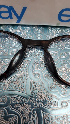 POLICE VPL762K 0786 Dark Tortoise Brown/Gunmetal 50□19 145 Eyeglasses Frame Only - Picture 20 of 24