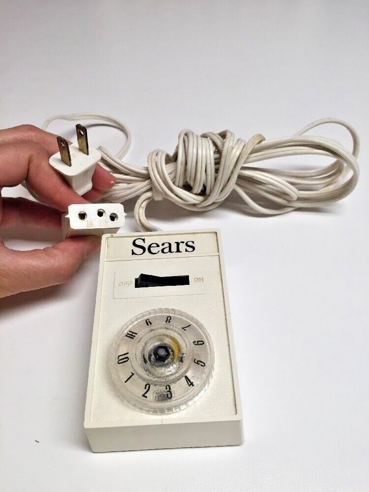 Electric Heat Blanket Control Sears/Sunbeam Style 88 3-Prong 613A 90 Watts  Works | eBay