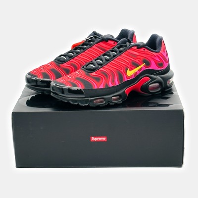Nike TN Air Max Plus Displays Reflective Uppers In Black And Red - Fastsole