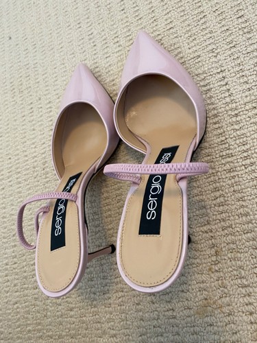 Sergio Rossi Godiva Slingback Pink Patent Size IT 36 - Picture 6 of 12