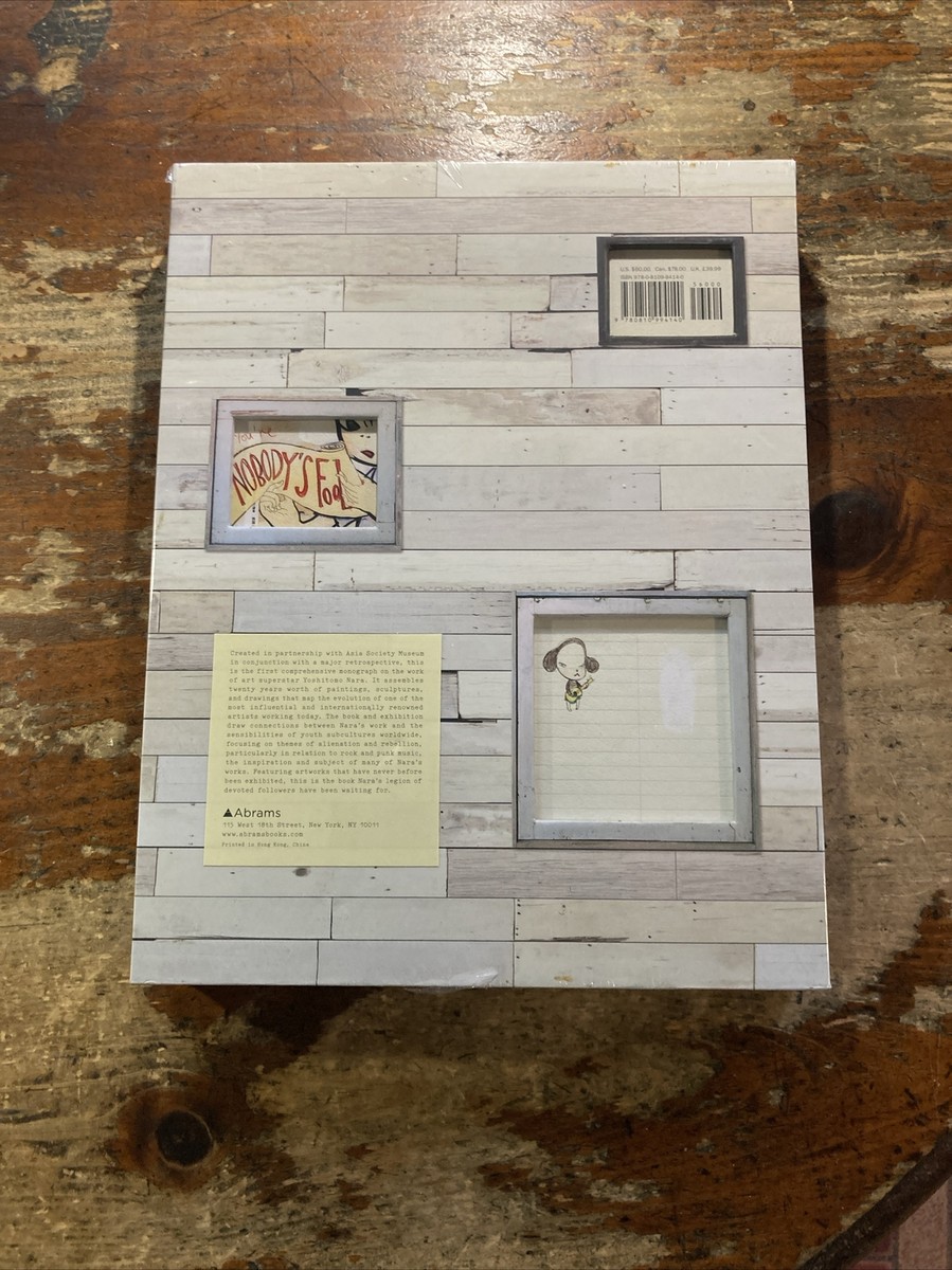 Yoshitomo Nara: Nobody's Fool - Hardcover - New - Sealed Yoshitomo Nara: Nobody's Fool - Hardcover - New - Sealed