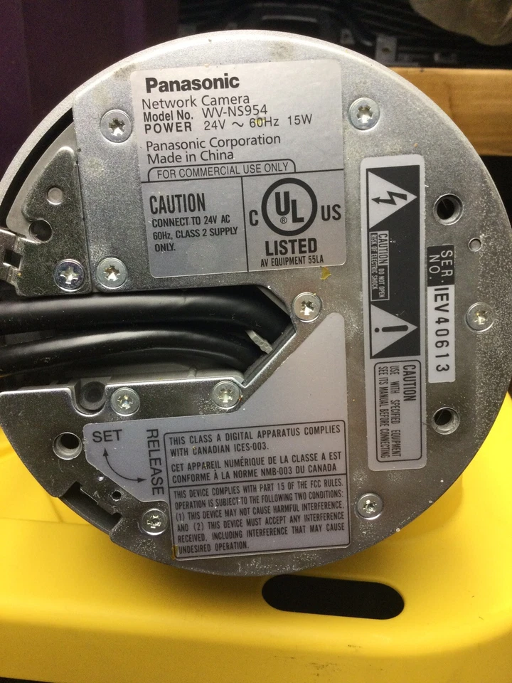 Panasonic WV-NS954 Red PTZ Domo Cámara de Seguridad Día Noche Vigilancia 60 HZ Foto 4 de 4