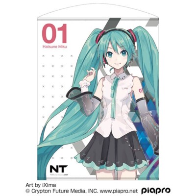 Hatsune Miku NT Ver. Cospa B2 Japanese Wall Scroll *New/Sealed* | eBay