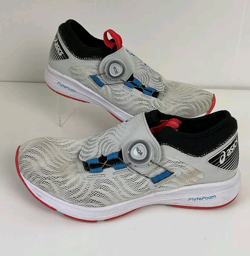 Asics Dynamis BOA Mens Running Shoes UK Glacier Grey