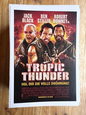 Tropic Thunder | 2008 | Cinema Filmplakatkarte