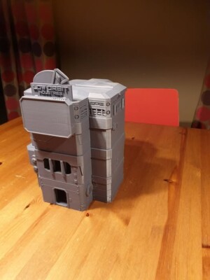 Sci Fi/Cyberpunk Corpo tower - Infinity Terrain