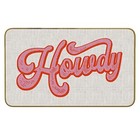 Funny Hot Pink Howdy Doormat Door Mat for Home Kitchen,Howdy Door Mat ...