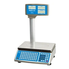 Prepline PSPT40 40 lb. Digital Price Computing Scale with Tower, Legal for Trade