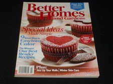 2008 FEBRUARY BETTER HOMES & GARDENS MAGAZINE - SPECIAL IDEAS COVER - E 4630