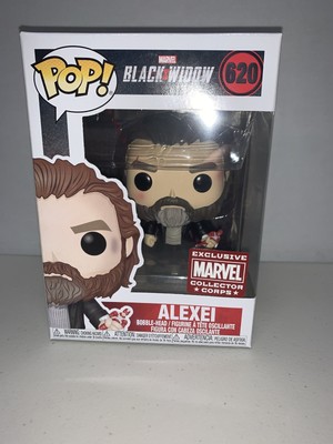 Funko Pop! Marvel: Black Widow - Alexei (Collector Corps) #620 FREE