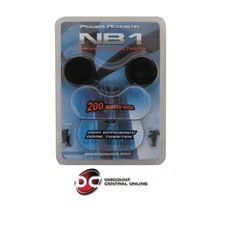 Power Acoustik NB-1 1" Car Audio Surface / angle-mount Micro Dome Tweeters
