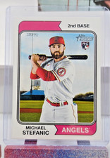 2023 Topps Heritage High Number SP Michael Stefanic #466 Plus 3 Under #400 Base