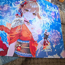 Anime Character Design Mouse Pad / Mouse Mat, Multicolour Print