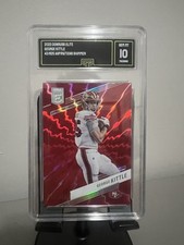 2023 Donruss Elite - George Kittle #40 Aspirations Shimmer 43/625 Gem Mint 10