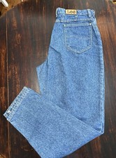 Lee Women s Relaxed Fit All Cotton Straight Leg Jeans Size 16 Pre Owned