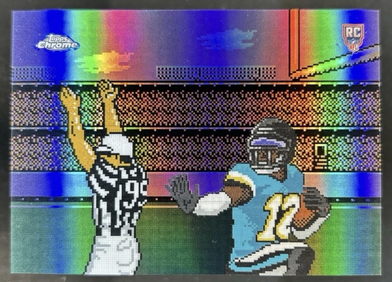 2025 Topps Chrome Travis Hunter Tecmo - Rookie - CASE HIT!!🔥