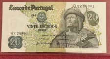 Portugal 20 Escudos 27-7-1971 P173 Uncirculated -Superb