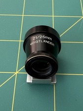 VOIGTLANDER 21/25mm Viewfinder M Hot-Shoe VM Mount Black Metal