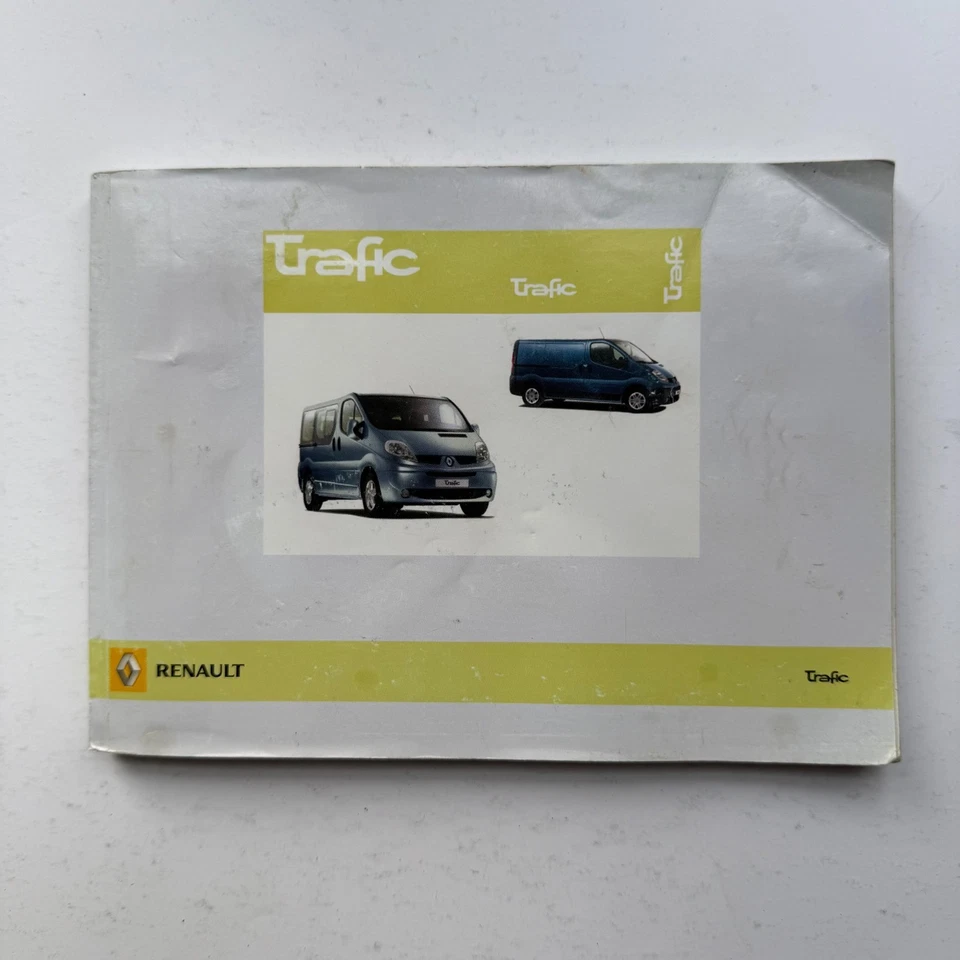 RENAULT TRAFIC MK2 OWNERS MANUAL HANDBOOK 2006 PRINT - WALLET PACK 2001 - 2014 - Image 4 of 4
