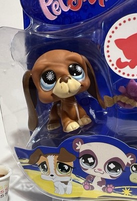 Littlest Pet Shop Happiest Pets Fox 807 Hound 808 Playset for sale