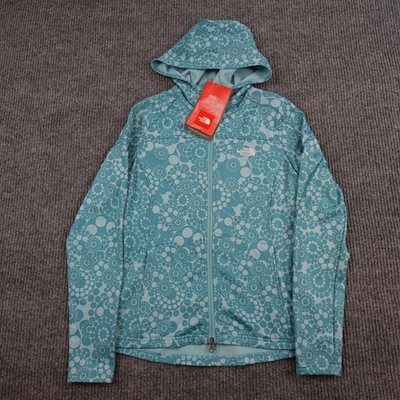 The North Face Hope Point Hoody Jacket Womens Small Blue Full Zip Windbreaker