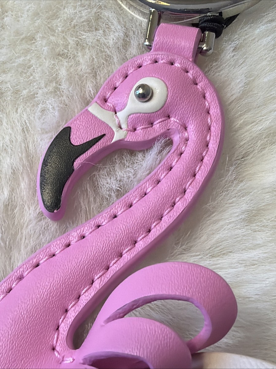 NWT kate spade new york Critters Frannie Flamingo Bag Charm Key