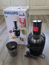 Philips Viva Spin Juicer - Black (HR1855) New In Box Never Been Used