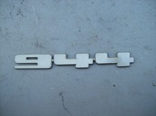 Porsche 944 Rear Badge Emblem Decal Silver