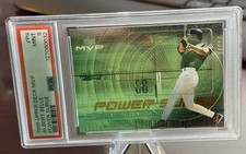 1999 UPPER DECK MVP POWER SURGE FOIL #P9 ALBERT BELLE POP 3 PSA 9