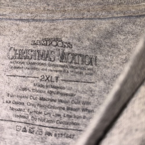 Christmas Vacation Chevy Chase 2XLT T-shirt Great Shape - Picture 3 of 4