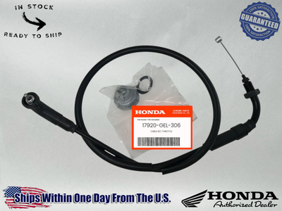 #ad Honda Genuine OEM THROTTLE CABLE SET 2013 24 CRF50F 17920 GEL 306 $56.13