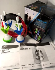 EastPoint Sports LIGHT-UP Lawn Darts Set Backyard Outdoor Day Night Game