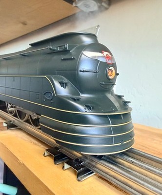MTH RailKing 30-1118-1 O Scale PRR 4-6-2 Torpedo Steam Engine w/ BCR