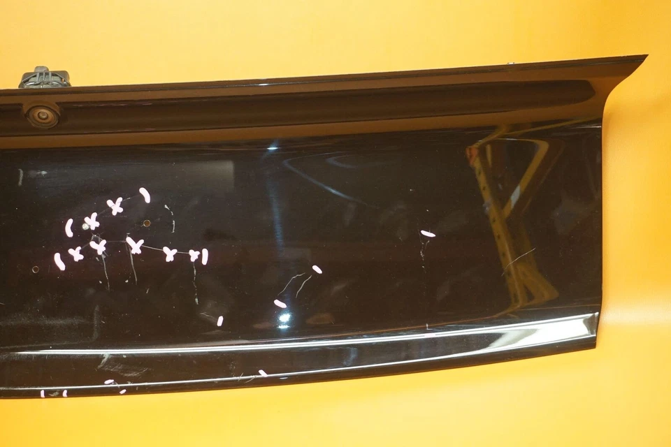 FORD MUSTANG PONY HORSE DECKLID TRIM PANEL 2015 2016 2017 GLOSSY BLACK OEM - Image 4 of 4