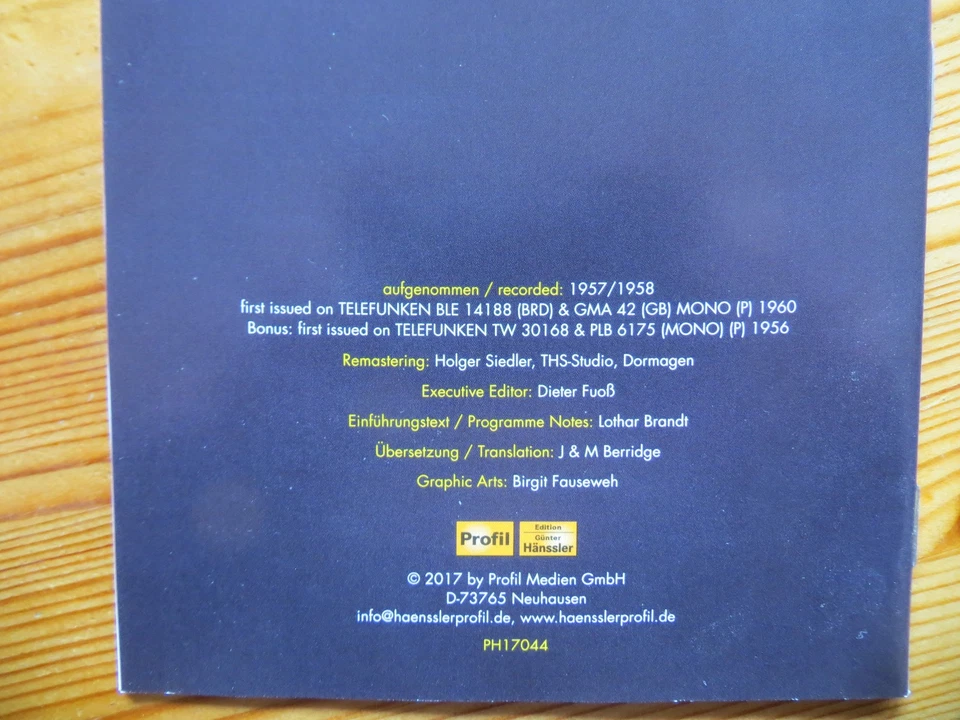 Irene Dalis: Recital - Works by Rossini, Verdi, Wagner, Gluck, Bizet - Bild 2 von 4