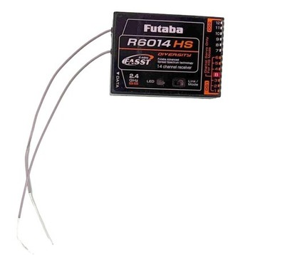 Futaba R6014HS 14Channel 2.4Ghz FASST  High/Normal speed Telemetry Receiver