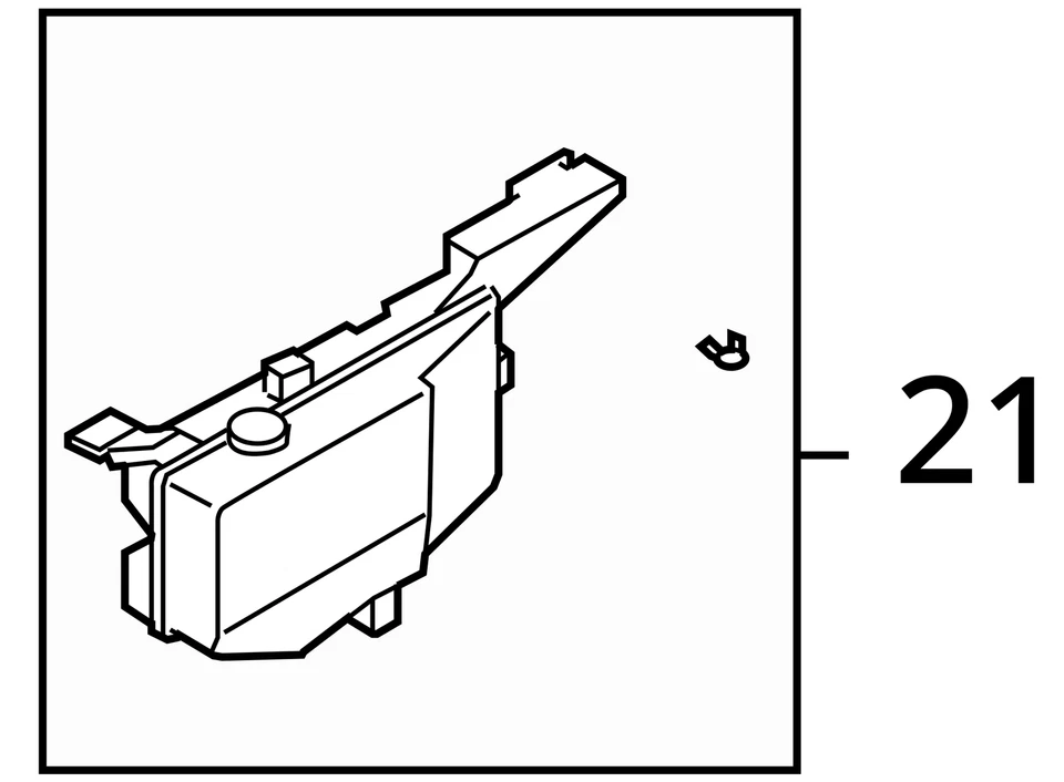 Coolant Reservoir Fits 09-13 INFINITI FX SERIES 3971199 Foto 4 de 4