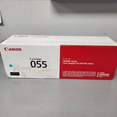 Canon Cartridge 055 Cyan Toner Cartridge   Genuine   For LBP660C Series / Color